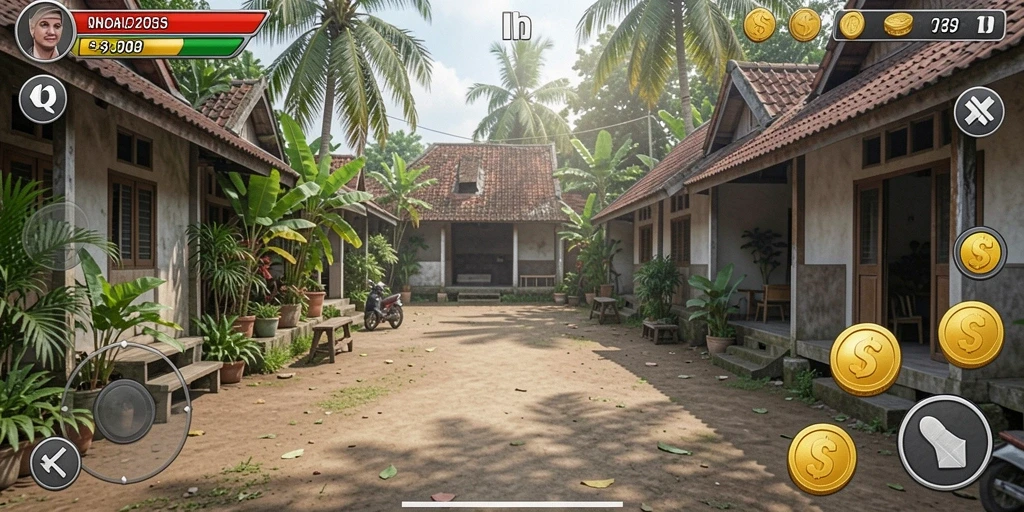 Screenshot menampilkan peta dunia yang luas untuk dijelajahi.