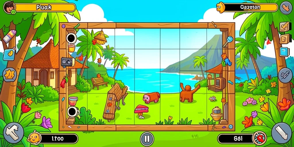 Fitur multiplayer yang memungkinkan bertanding dengan pemain lain.