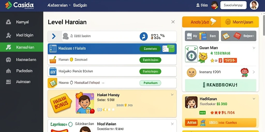 Screenshot 3 menggambarkan interaksi pemain dalam guild.