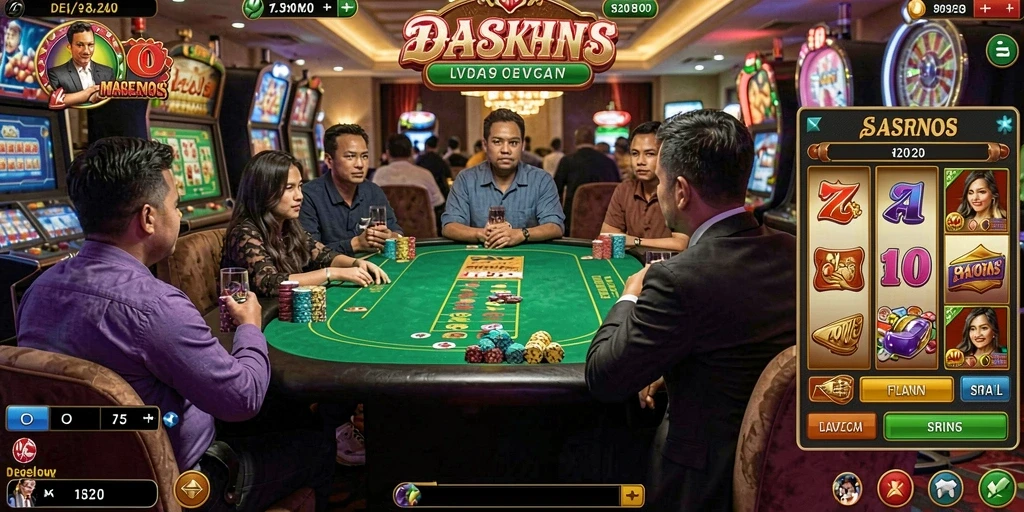 Berbagai pilihan permainan judi online yang seru.
