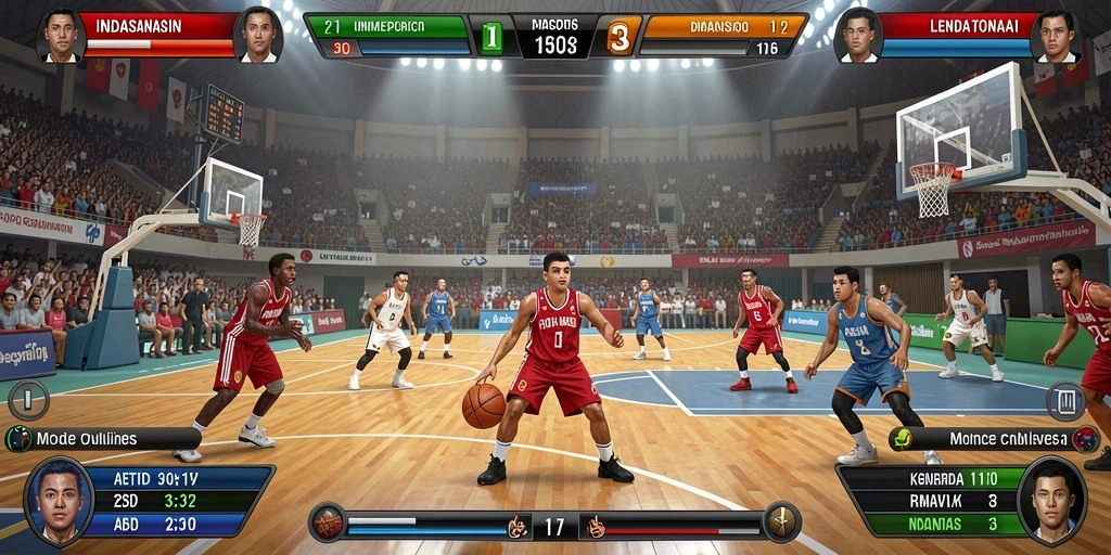 Mode multiplayer yang seru dan kompetitif.