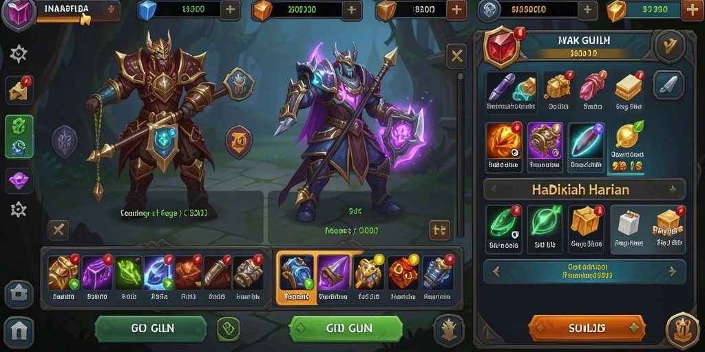Mode multiplayer yang seru dan interaktif.